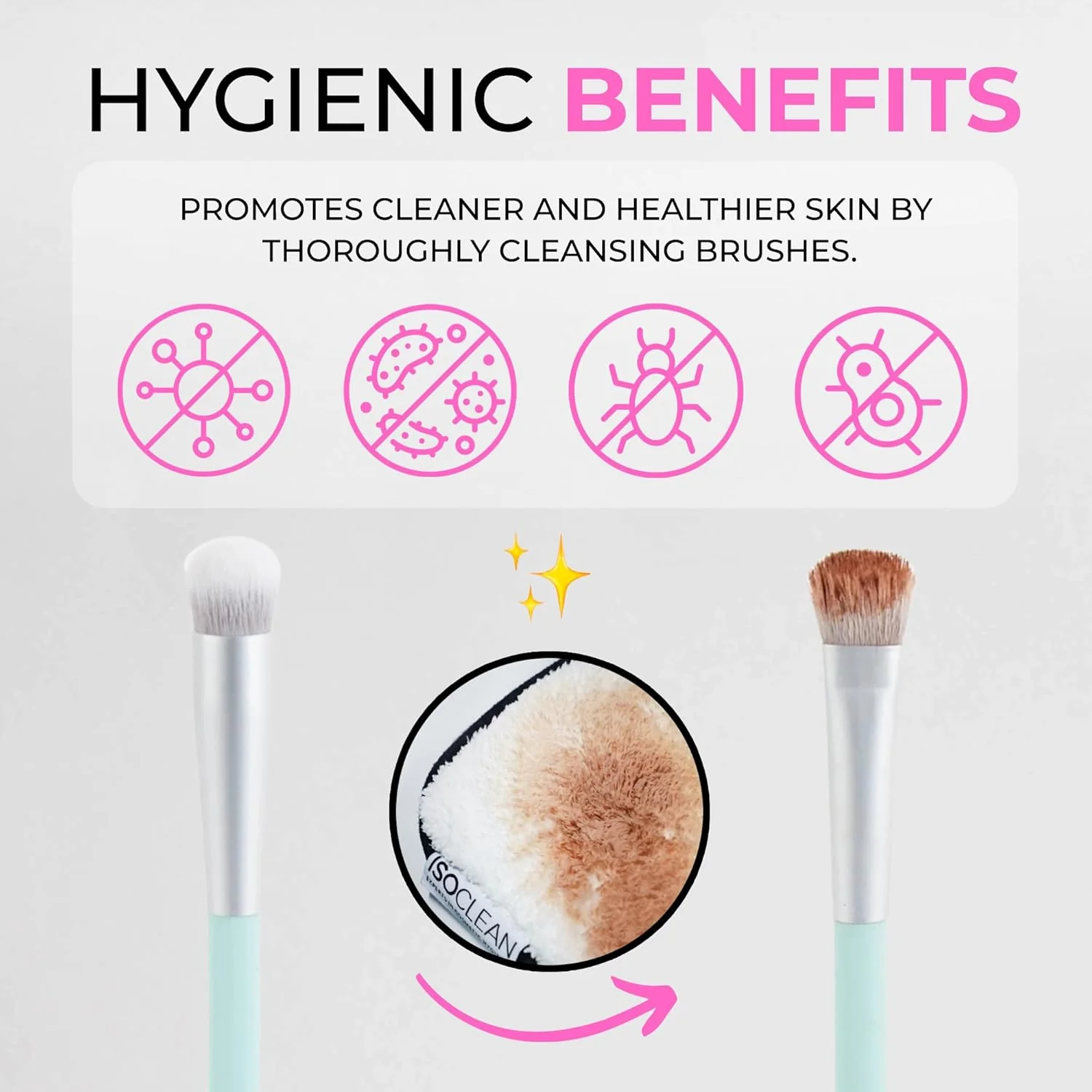 ISOCLEAN Spray Top Brush Cleaner and Microfibre Towel - Image 4