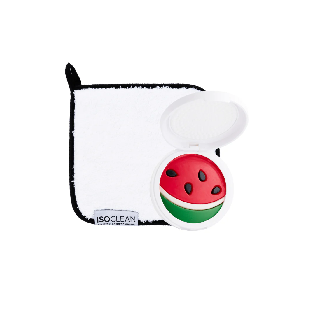 ISOCLEAN'S Scented makeup brush soap + mini microfibre towel Bundle - Image 3