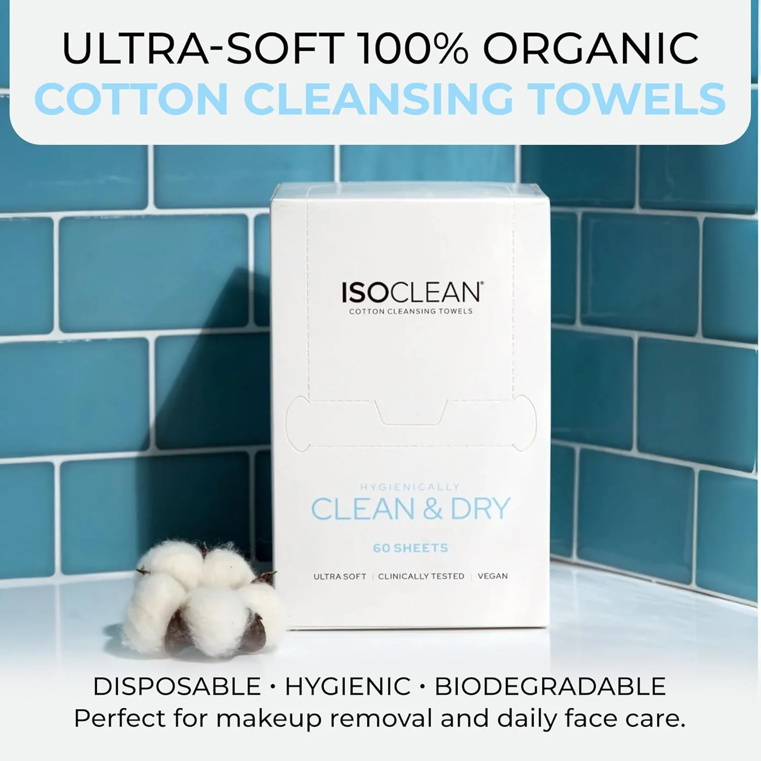 Isoskin Cotton Cleansing Towels - Image 5