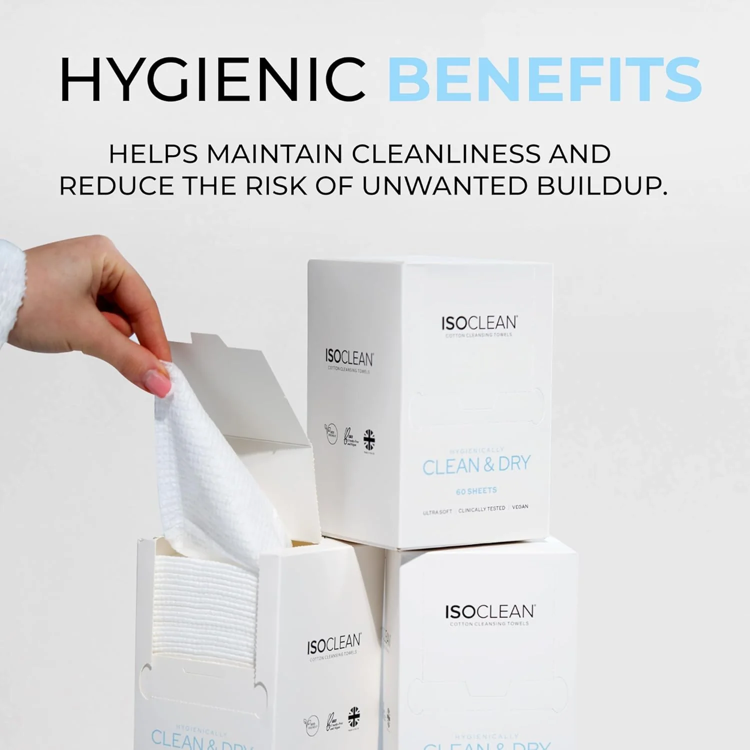 Isoskin Cotton Cleansing Towels - Image 7