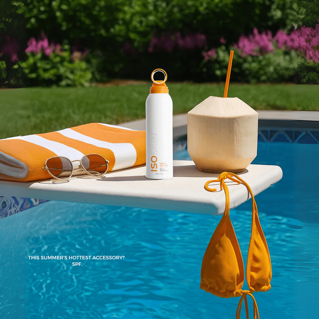 ISOSKIN Halo SPF 50 spray - PA+++ UVA/UVB Protection - Image 5