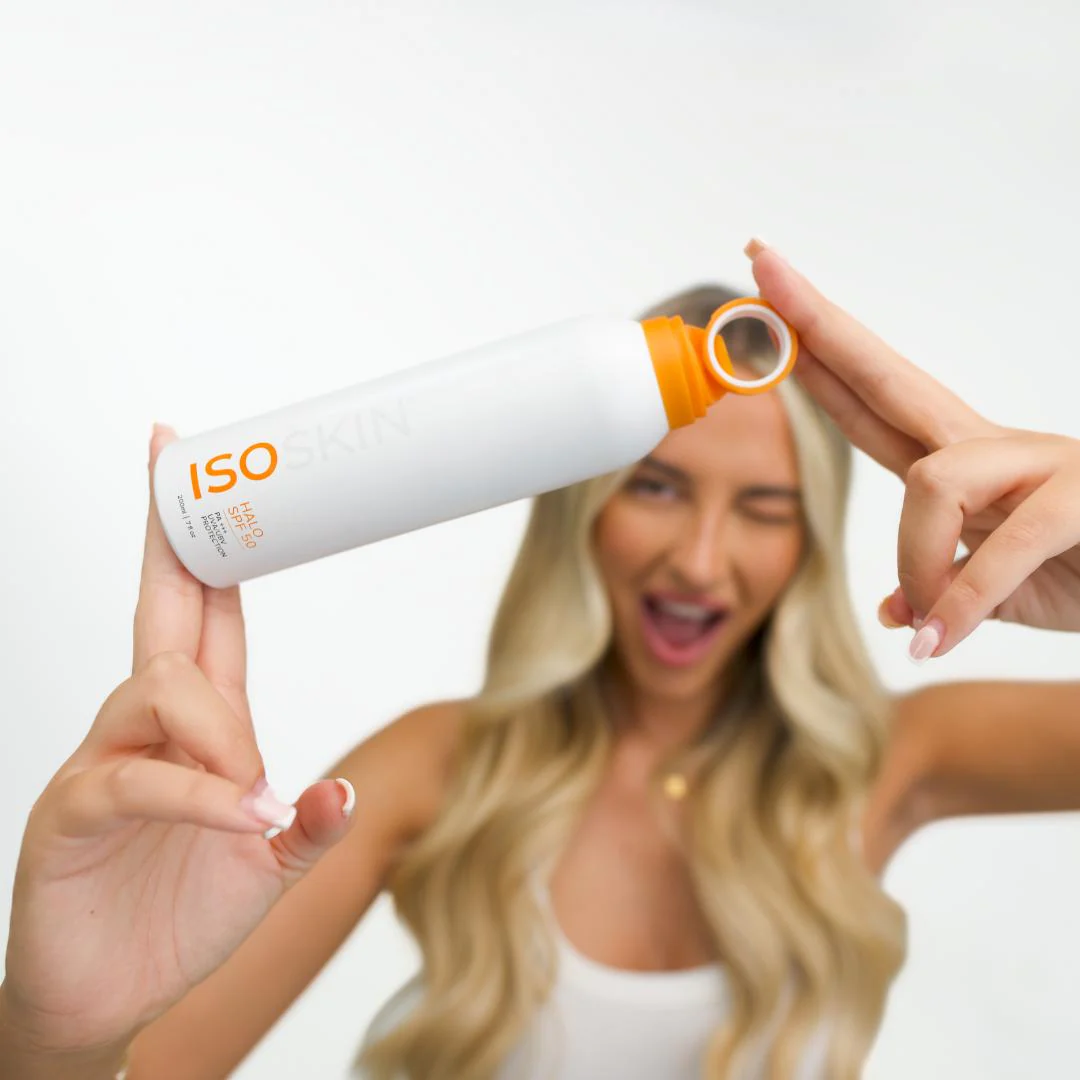 ISOSKIN's Daily Defense Duo - 100ml Hypochlorous & HALO SPF Spray - Image 4